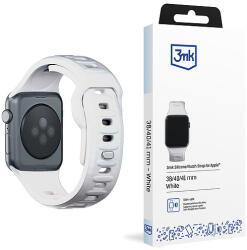3mk Protection 3mk szilikon óraszíj Apple Watchhoz 38 / 40 / 41 mm - fehér