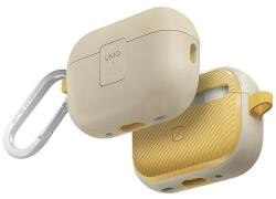 UNIQ Clyde Lock tok AirPods Pro 2-höz (2022/2023) - bézs és sárga