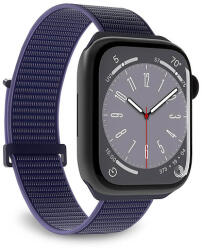 Puro Sport nylon szíj Apple Watchhoz 42 / 44 / 45 / 49 mm - kék