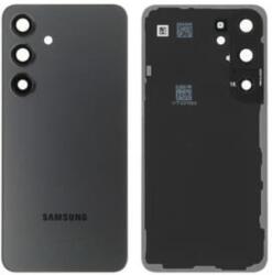 Samsung GH98-48912A Gyári Samsung Galaxy S24 Onix fekete akkufedél hátlap, burkolati elem, kamera lencse (Onyx Black) (GH98-48912A)