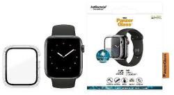 PanzerGlass teljes testes tok Apple Watch 4 / 5 / 6 / SE 44 mm-hez - átlátszó