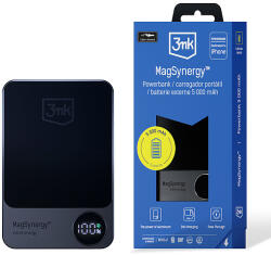 3mk Protection Powerbank 3mk MagSynergy MagSafe 5000mAh 18W-mal - fekete