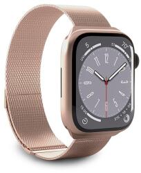 Puro Milanese rozsdamentes acél Apple óra szíj 38/40/41mm - rózsaszín