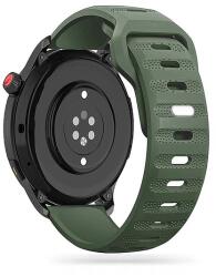 Tech-Protect IconBand vonalszíj Samsung Galaxy Watch 4 / 5 / 5 Pro / 6 / 7 / FE készülékhez - Sötétzöld