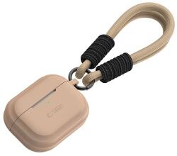 Tech-Protect szilikon kötéltok Apple AirPods Pro 1/2-hez - világosbarna