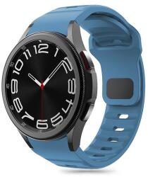 Tech-Protect szilikon szíj Samsung Galaxy Watch 4 / 5 / 5 Pro / 6 / 7 / FE telefonhoz - kék