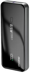 Dudao K65 20000mAh 65W Powerbank 1x USB-C 2x USB-A kijelzővel - fekete