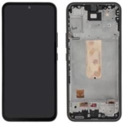 Samsung GH82-31232A Gyári Samsung Galaxy A54 OLED kijelző érintővel Fekete kerettel előlap (Graphite) (GH82-31232A)
