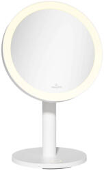 Villeroy & Boch Como kozmetikai tükör 3x-os nagyítással 32 cm, 3 fényszínnel, fehér 97031 (97031)