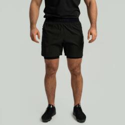 GymBeam 2in1 Black rövidnadrág - STRIX XXL