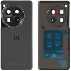  621033000158 Gyári Oneplus 12 Fekete akkufedél, hátlap, kamera lencse (621033000158)