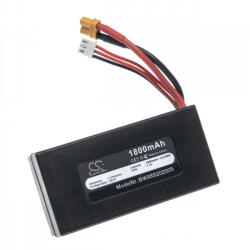 utángyártott MJX Bugs 6 Li-Po 7.4V 1800mAh utángyártott drón akkumulátor