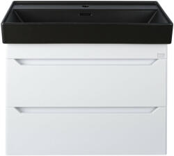 TMP SHARP 60 fali fürdőszobabútor - CeraStyle SHARP FEKETE mosdóval - 60 x 48 cm (400183VB012I02U05) - watermarkt