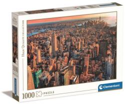 Clementoni Puzzle 1000 db HQC - New York City Naplemente (CL39646) - liliputjatek