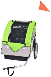  Gyermekkerékpár utánfutó 30 kg teherbírással, biztonságos szállításhoz