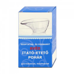  Szoptatás és fogbarát svéd itató-etetőpohár 80 ml