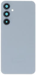 Samsung A556 Galaxy A55 5G akkufedél (hátlap) kamera lencsével és ragasztóval, világoskék, ice blue (gyári)