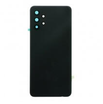 Samsung A326 Galaxy A32 5G akkufedél (hátlap) kamera lencsével, fekete (gyári)