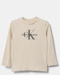 Calvin Klein gyerek hosszúujjú bézs, IN0IN00005 - bézs 86 - answear - 9 990 Ft