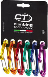 Climbing Technology Fly-Weight Evo karabiner készlet 6 db. színes