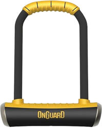 OnGuard PitBull DT 8003 U-Lock kerékpárzár fekete|sárga