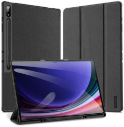  Tablettok Samsung Galaxy Tab S9 Ultra 14, 6 (X910, X916) - DUX DUCIS DOMO fekete smart case, ceruza tartóval