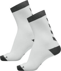 HUMMEL 2-Pack Zokni Element Beltéri Multisport Unisex Felnőtt gyorsan száradó Hummel 46 barna|fehér|szürke