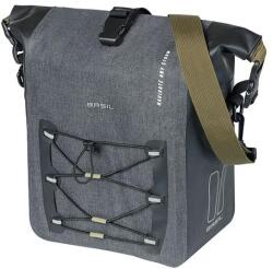 Basil egyoldalas táska Navigator Storm MIK Side M, 12-15 l, fekete