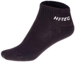 HI-TEC Gyermekek/gyerekek Quarro Logo Trainer zokni (3 darabos csomag) 33 fekete
