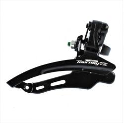 Shimano Váltó első shimano TZ500 FH 31, 8 42T-hez fekete
