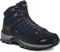 CMP Rigel Mid Wp férfi trekking cipő L fekete|kék