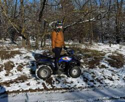 Quad vezetés motocross pályán