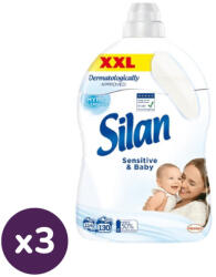 Silan Sensitive öblítő 3x2860 ml (390 mosás) - beauty