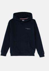 Tommy Hilfiger gyerek felső sötétkék, sima, kapucnis, KS0KS00595 - sötétkék 164
