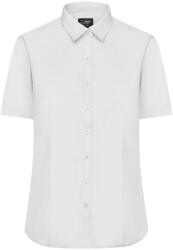 Daiber Cămașă damă cu mânecă scurtă JN679 - Albă | 3XL (JN679-1760265)