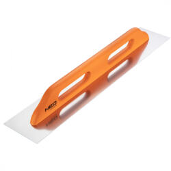 NEO TOOLS Acél Simító Rozsdamentes 680*128mm Fanyéllel Neo Tools (050196)