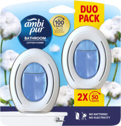 Ambi Pur Fürdőszoba Illatosító 2x8ml Cotton Flower DUO PACK (8700216014649)