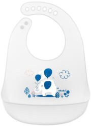  Akuku szilikon előke zsebbel - elefánt