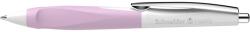 Schneider Pix SCHNEIDER Haptify, rubber grip, clema metalica, corp alb/lila - scriere albastra