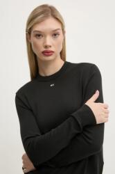 Tommy Hilfiger pamut pulóver könnyű, fekete, DW0DW20159 - fekete L