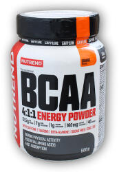 Nutrend BCAA 4: 1: 1 energiapor 500g - narancssárga