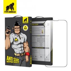 Type Gorilla iPhone 16 Pro Max Type Gorilla 2.5D Reciver Dustproof teljes kijelzős üvegfólia (fekete)