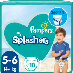 Pampers Splashers Úszópelenka Nadrág 5-6 Méret 10db (12-17Kg) (8001090728951)