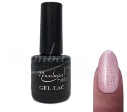 Moonbasanails Géllakk 6ml #160 Enyhén csillámos világosrózsaszín