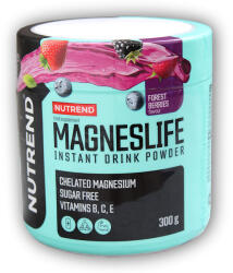 Nutrend Magneslife Băutură Instant Pudră 300g - fructe de pădure