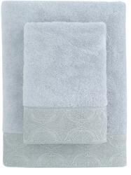 SOFT COTTON Prosop de baie HERA cu dantela 85x150 cm Prosop
