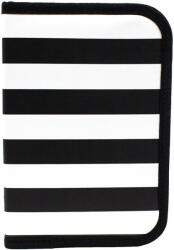 Sense Penar echipat Sense - Alb și negru, 1 fermoar (21342) Penar