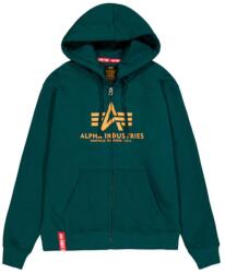 Alpha Industries Basic Zip Hoody - force green - snipersw - 33 290 Ft