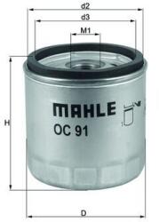 MAHLE Filtru ulei MAHLE OC 91D (OC 91D) - automobilus