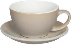 LOVERAMICS Egg - Cafe Latte 300 ml Cup and Saucer - Ivory